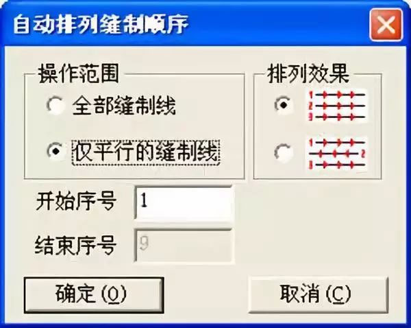 富怡模板CAD系统排列